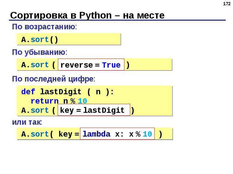 Библиотека команд python