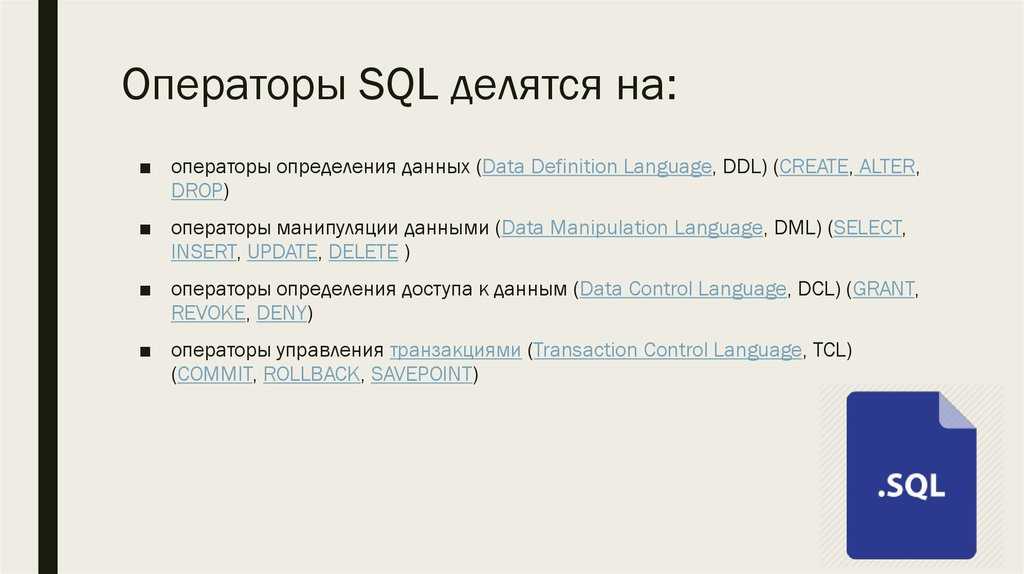 Sql максимальная дата. Синтаксис операторов языка SQL.. SQL операторы и функции. Операторы базы данных SQL. Основные операторы SQL запросов.