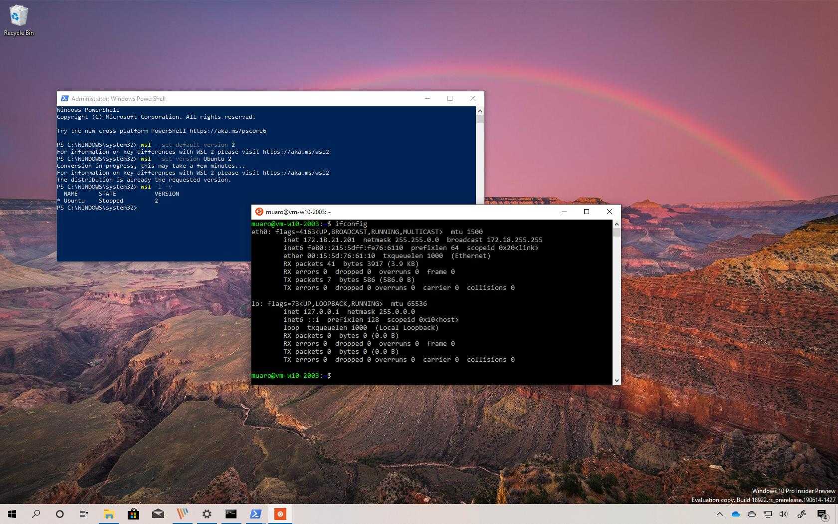 Освоение ubuntu. настройка рабочего стола