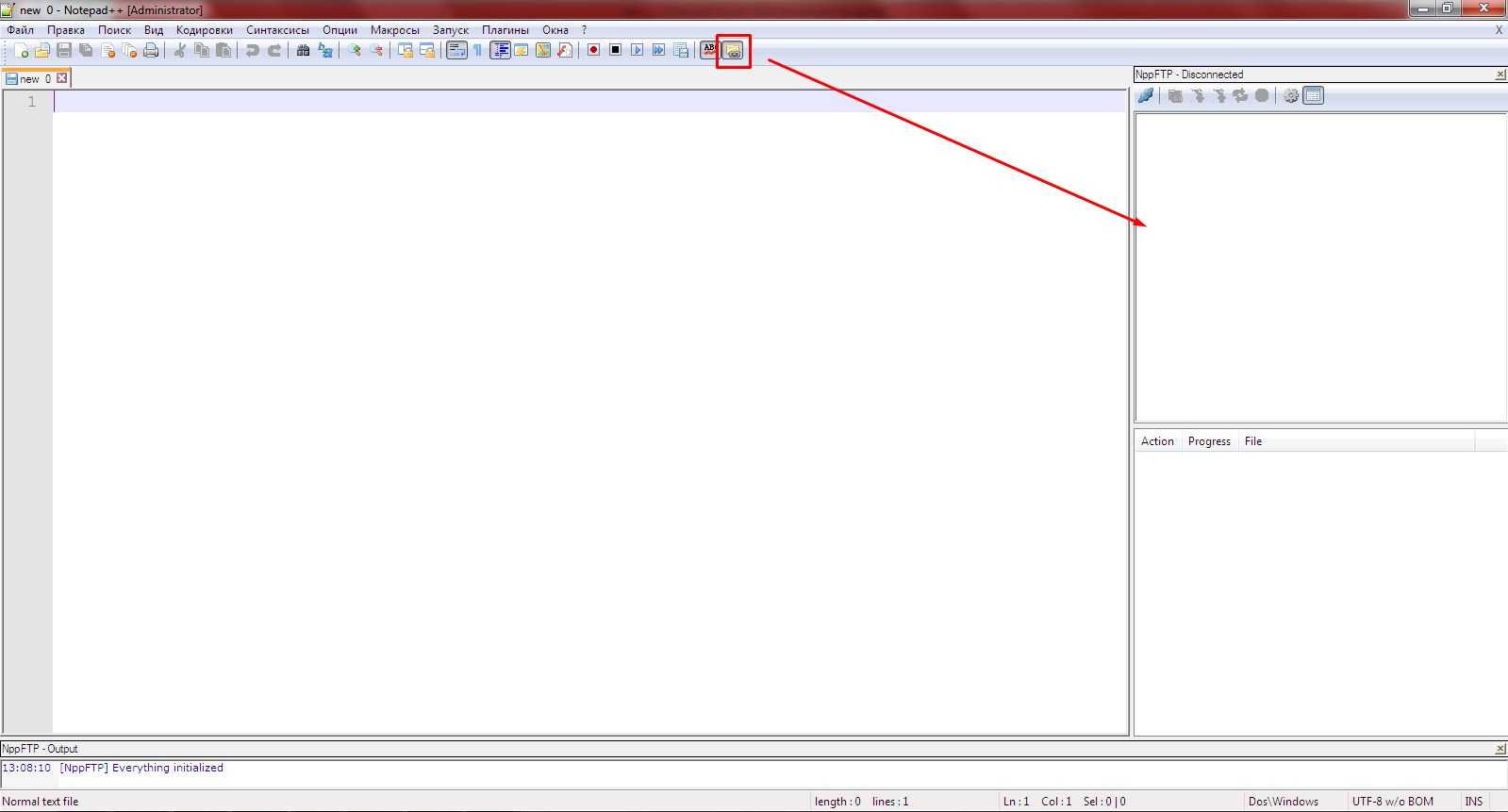 Как изменить notepad