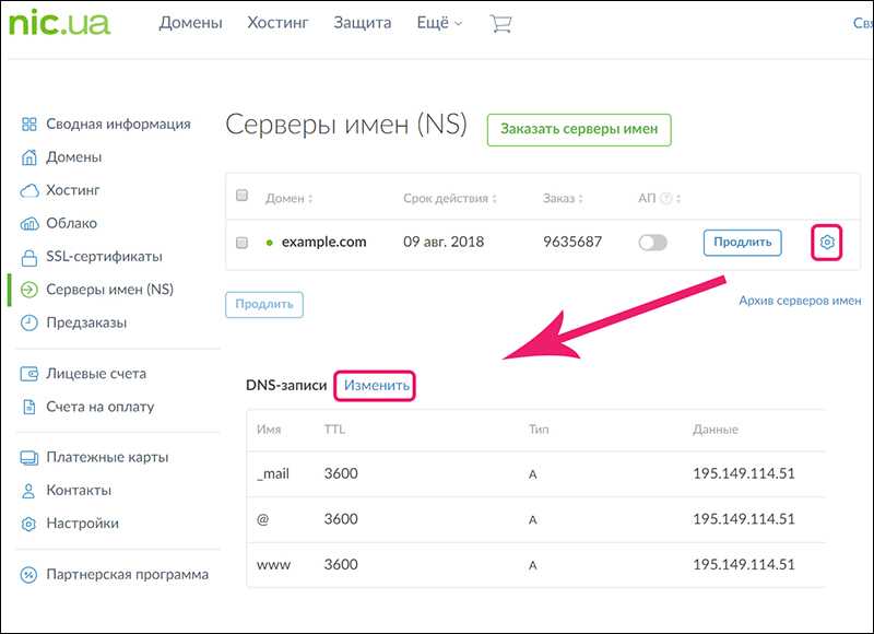 Настройка dns домена. DNS сервера nic.ru. А-запись домена что это. Домен и поддомен. Как создать поддомен.