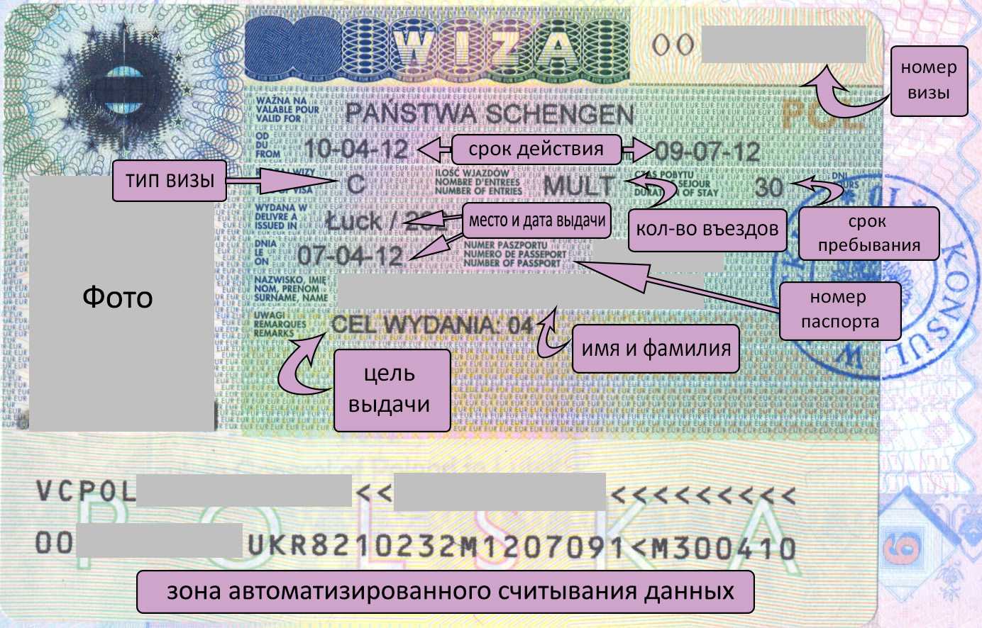Виды шенгенской визы: правила оформления, сроки и стоимость, причины отказа, время пребывания