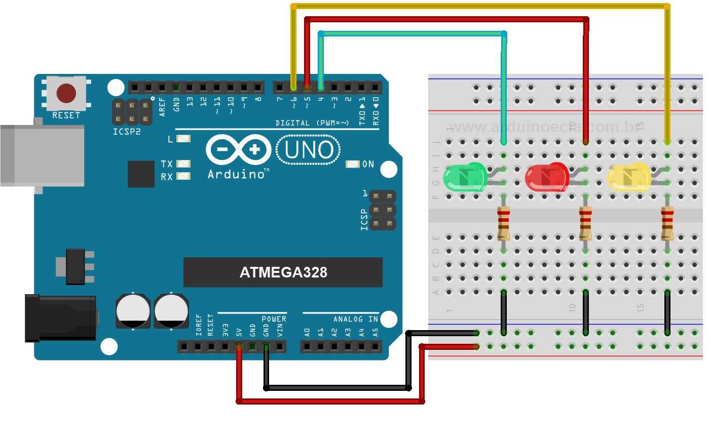 Омметр на arduino uno: схема и программа