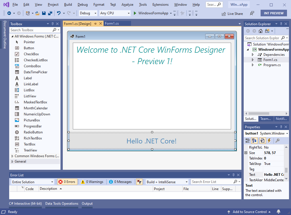 Расположение формы и изменение ее размера - windows forms .net | microsoft docs