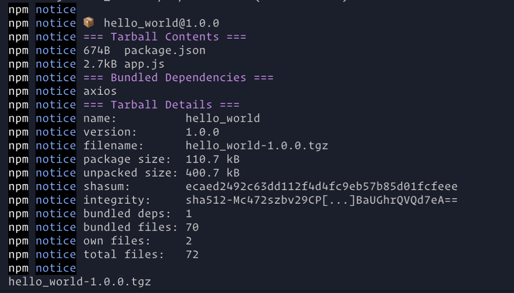 Npm | node.js с примерами кода