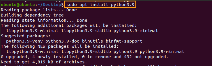 Как установить python и pip на ubuntu