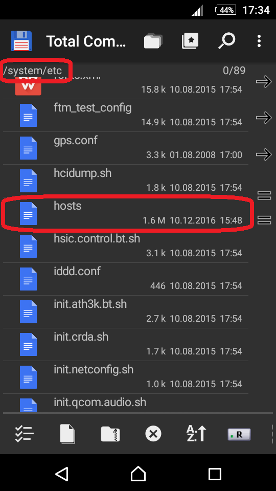 Как отредактировать файл hosts