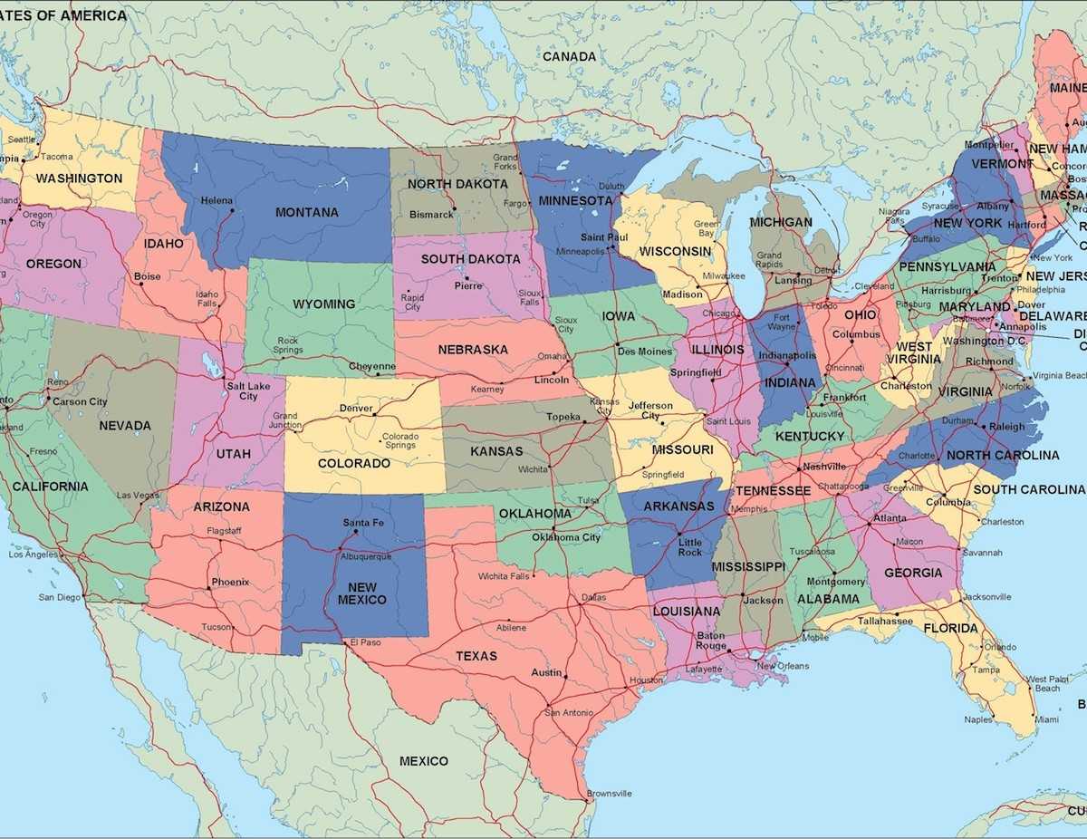 Штат орегон – один из самых крупных штатов америки