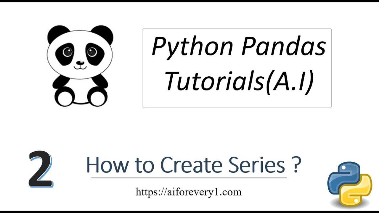 Библиотека pandas в python: установка и подробное руководство с примерами