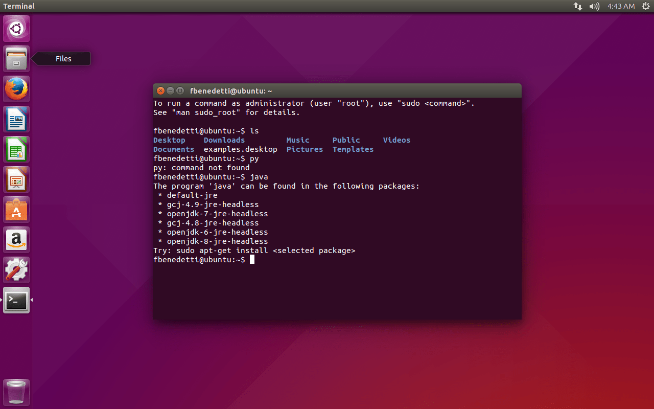 Установка java с apt в ubuntu 20.04