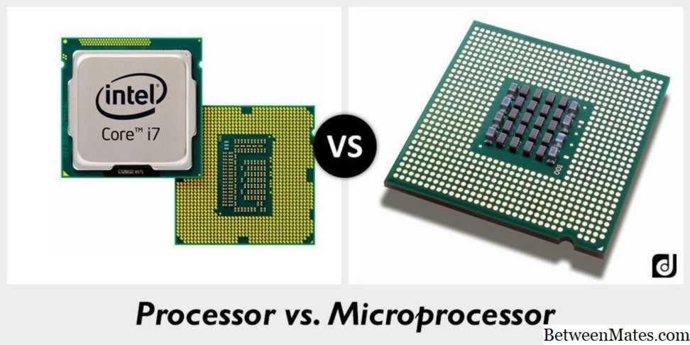 Микропроцессор - это, по сути, процессор, который находится на микросхеме или небольшом количестве микросхем, в отличие
