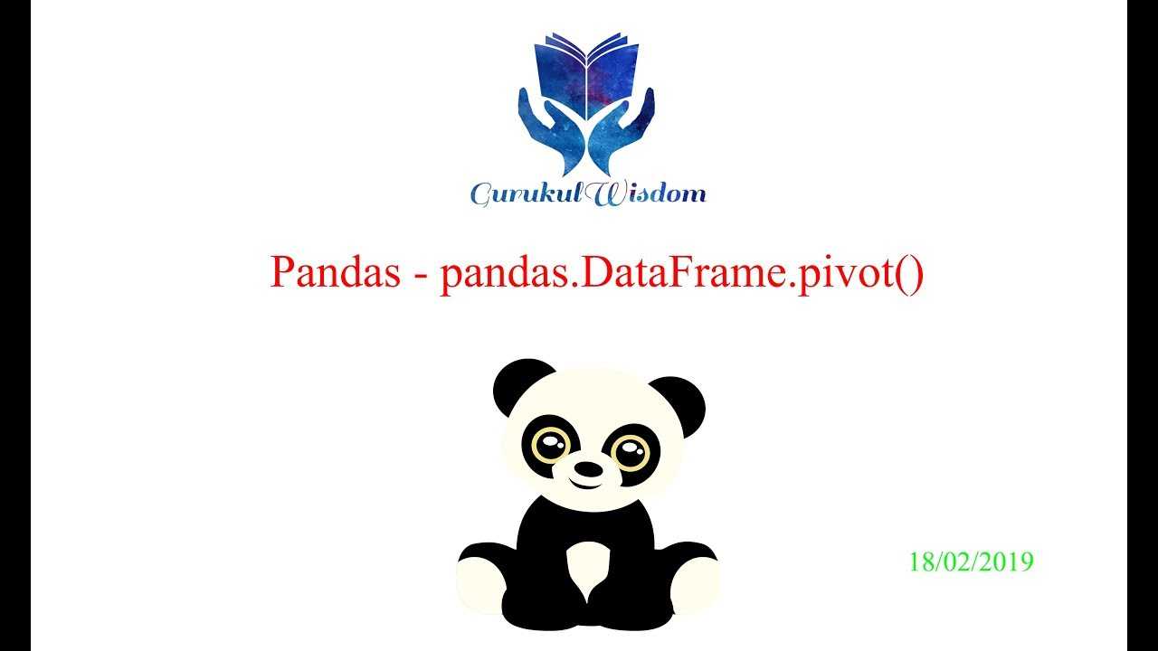 Основы pandas №1 // чтение файлов, dataframe, отбор данных