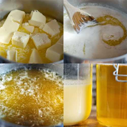 Как приготовить топленое сливочное масло дома, состав, польза и вред, рецепты