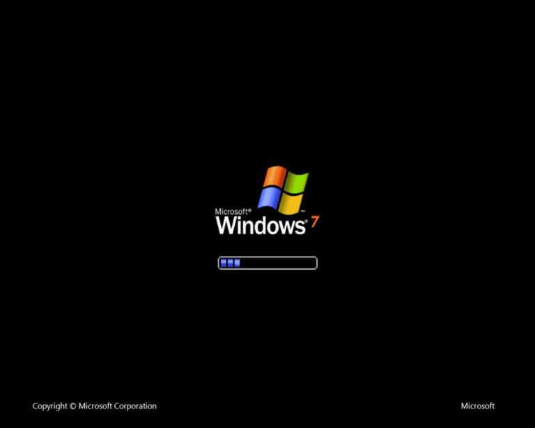 Загрузка компьютера останавливается на логотипе windows.
