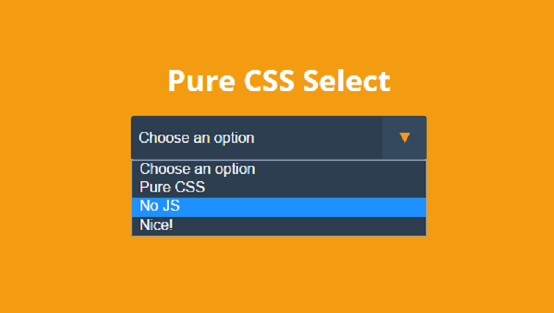 Css для настройки html-элемента select