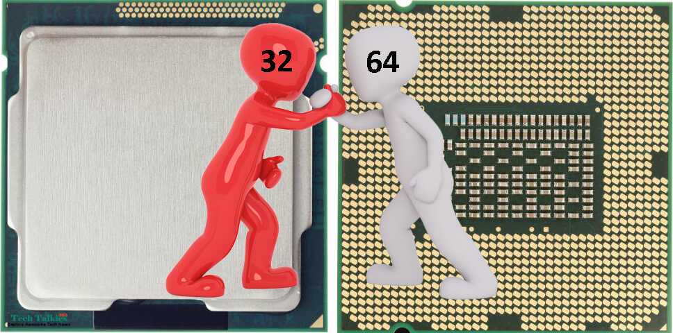 32-разрядная операционная система процессор x64, как понять?