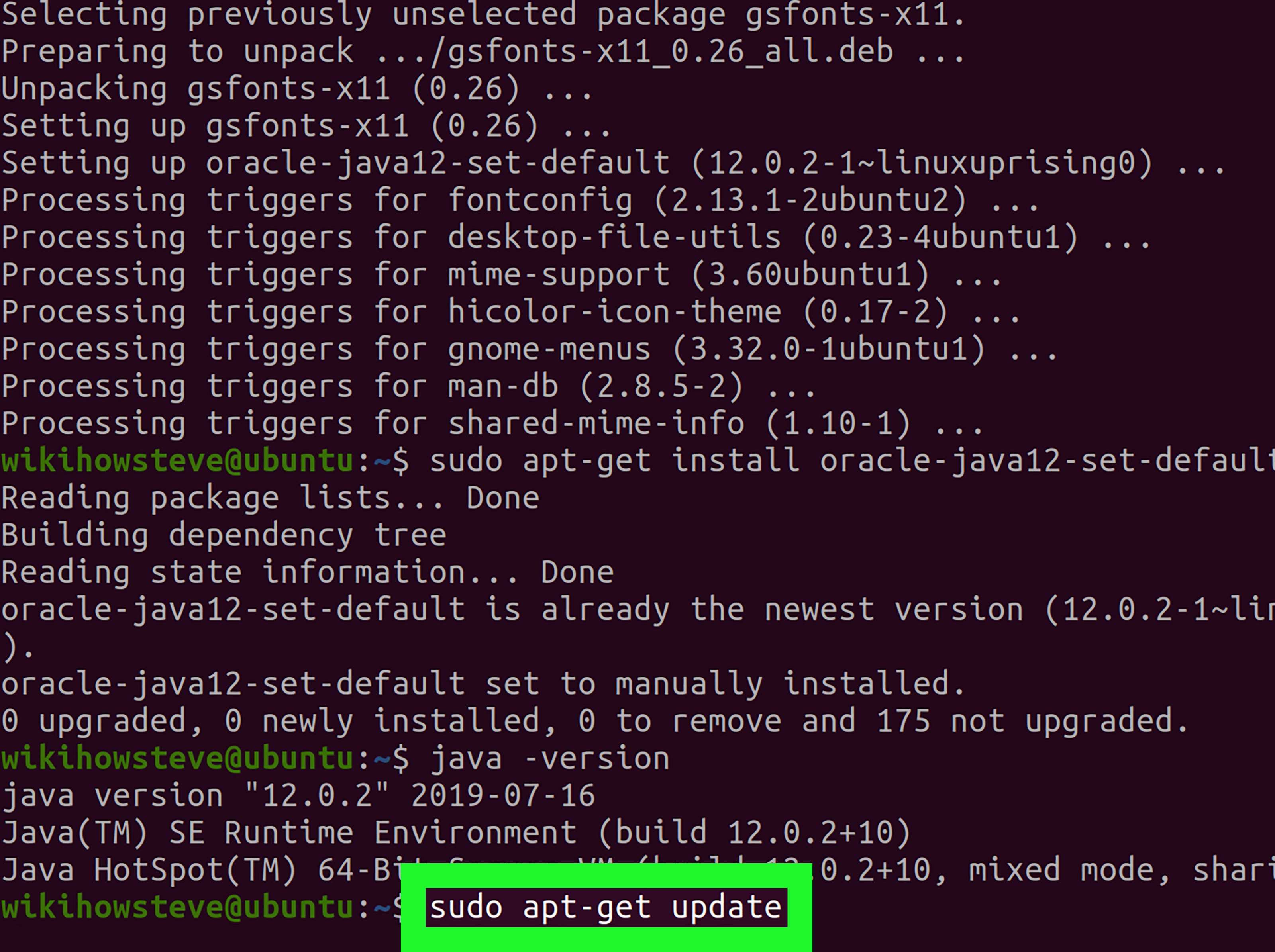 Установка java с помощью apt в ubuntu 20.04 | 8host.com