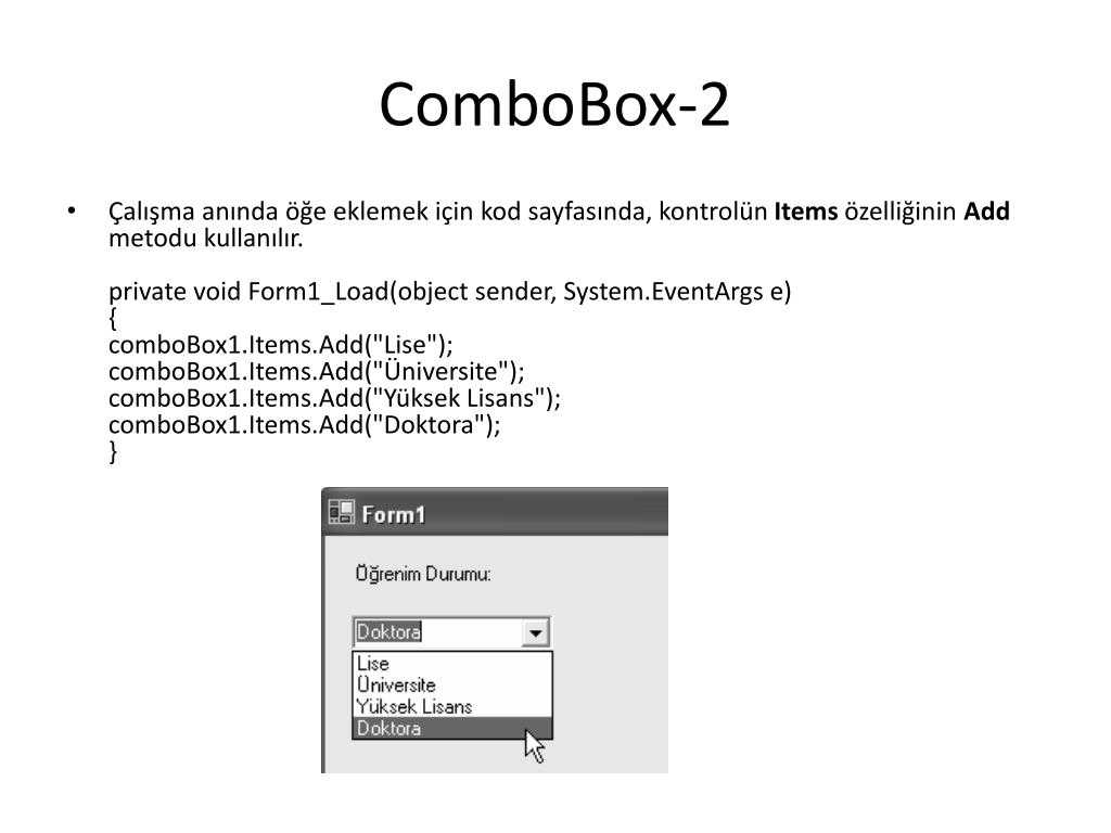 C# - скрытие определенного элемента combobox, если он выбран в другом combobox - question-it.com