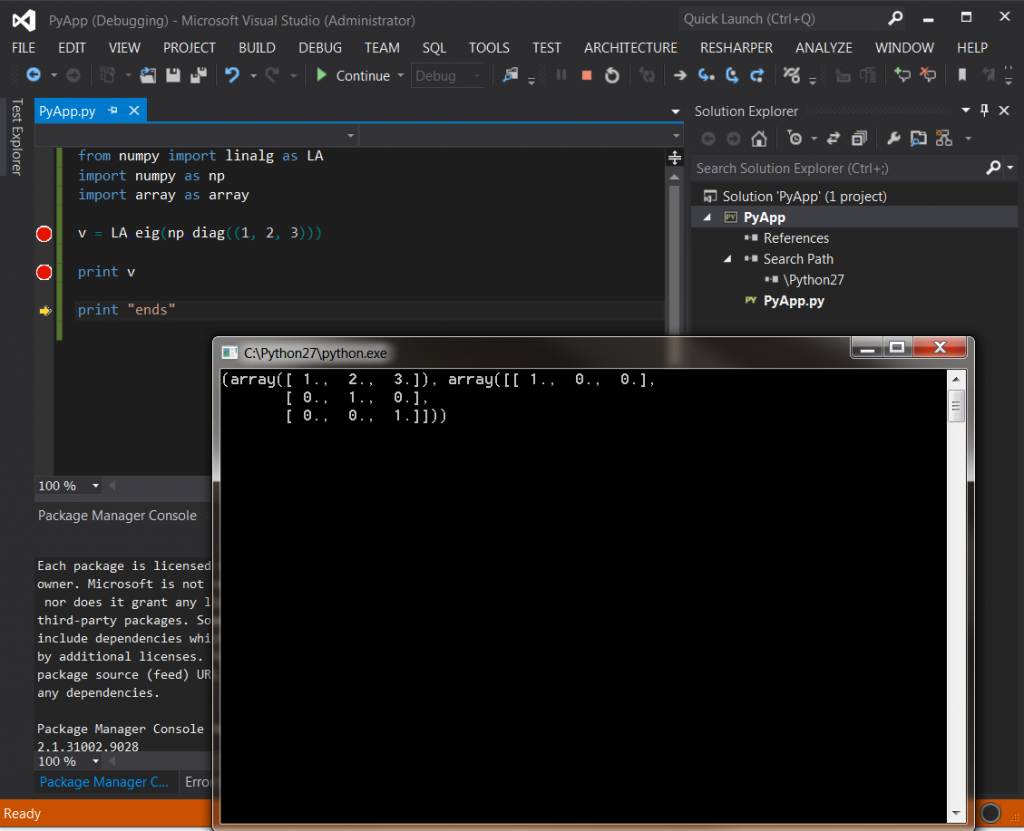 Python import version. Визуал студио Пайтон. Visual Studio Python Интерфейс. Визуал студио питон. Visual Studio 2023.