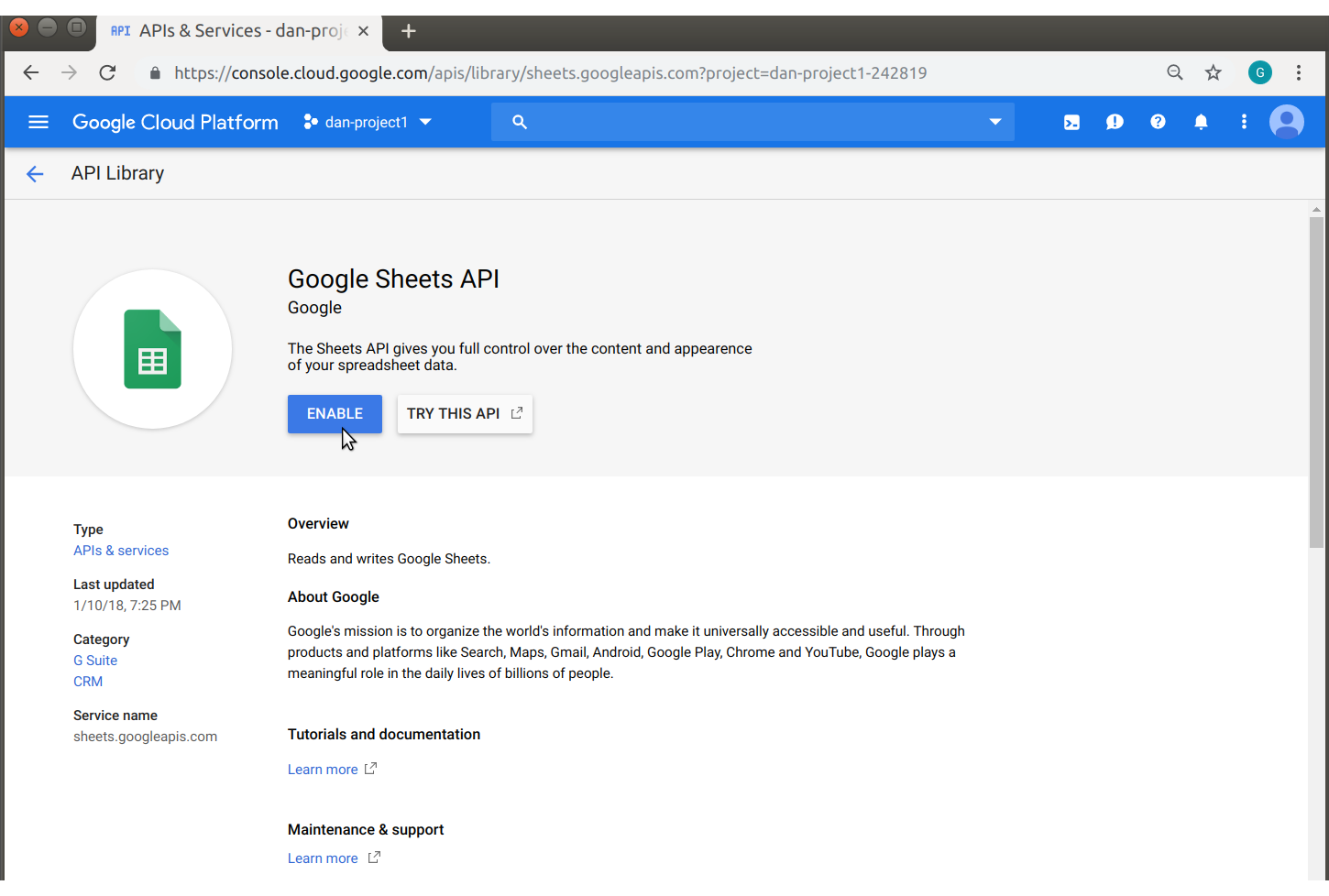 Чтение и запись из таблиц гугл (google sheets) в табличный документ 1с (8.3, управляемые формы)