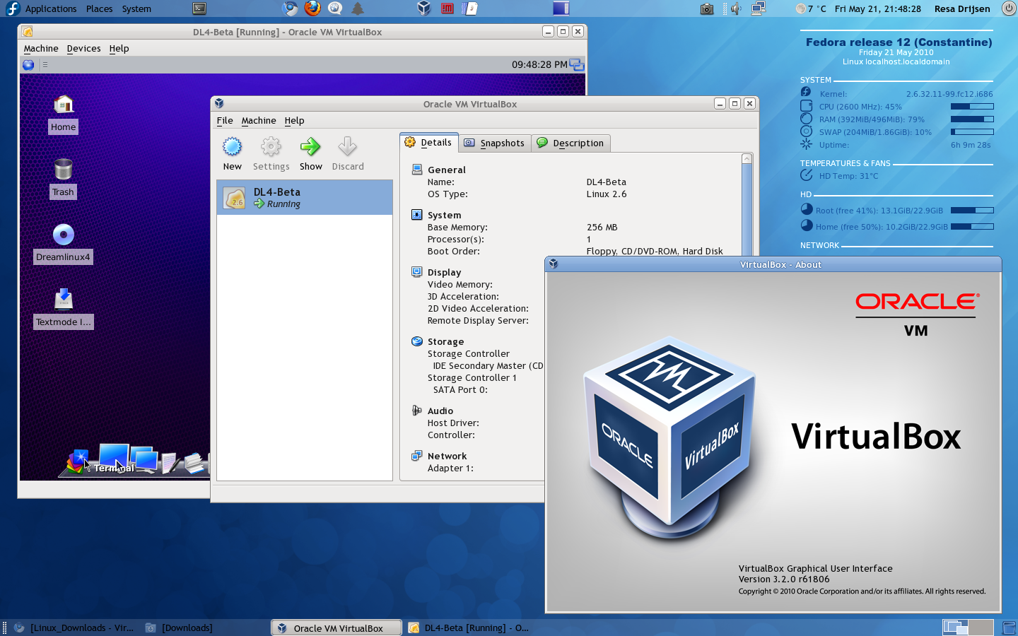 Настройка общих папок virtualbox в linux