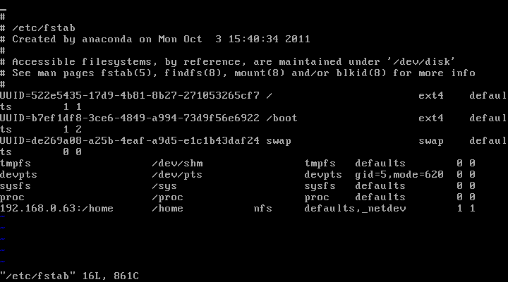 Как смонтировать общий ресурс nfs в linux - команды linux