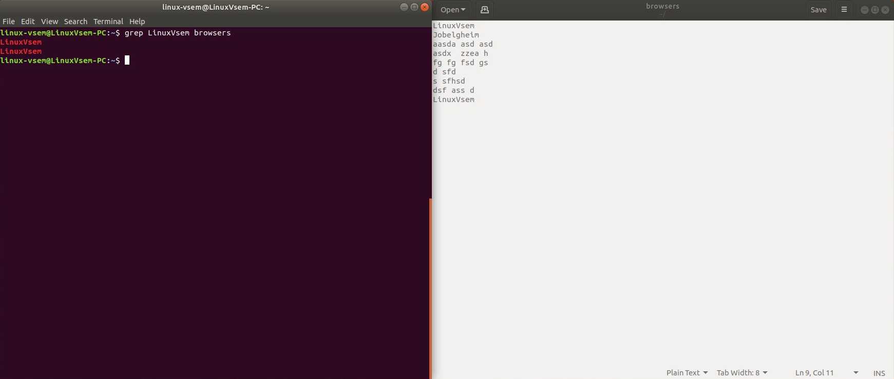 Команда grep в linux (поиск текста в файлах) - команды linux