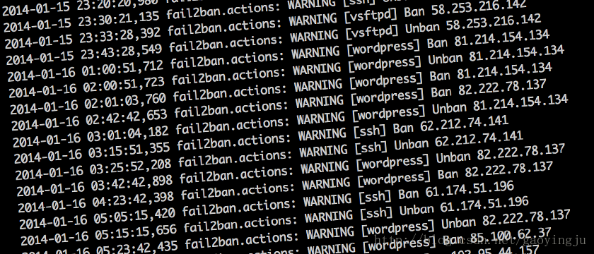 Удалить из fail2ban заблокированный ip | linux-notes.org