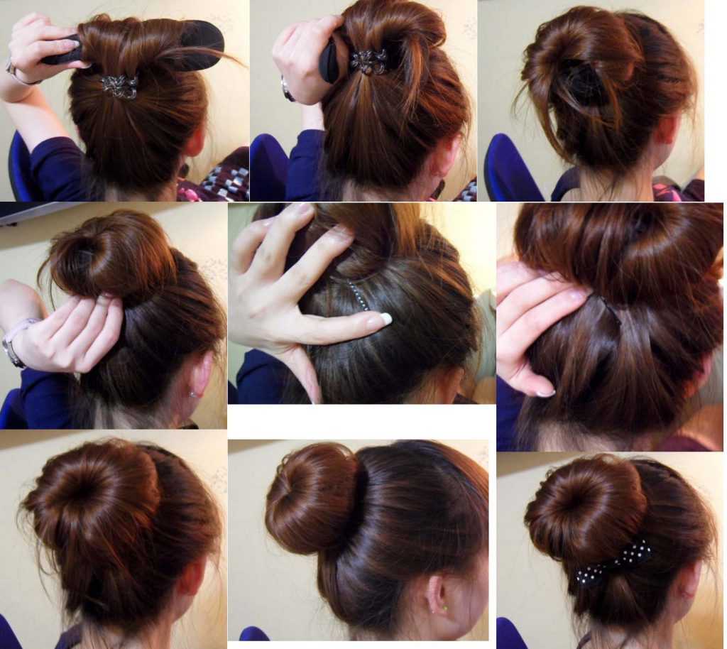 Резинка бублик: как сделать пучок, как пользоваться, как надеть на волосы, отзывы