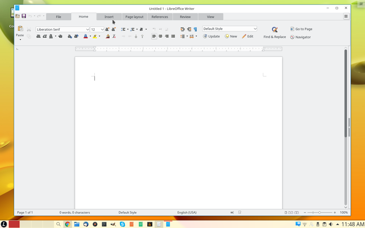 MS Office, LIBREOFFICE