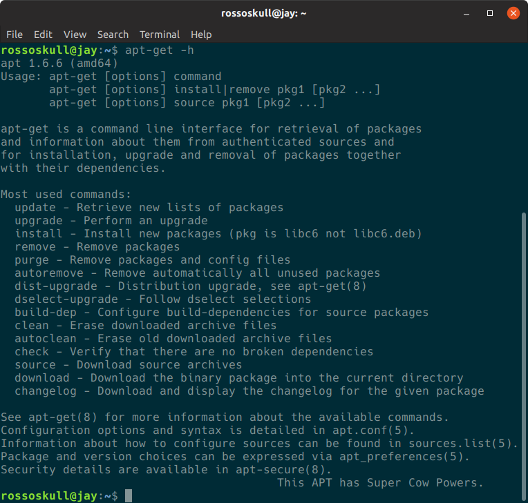 Команда apt в linux - настройка linux