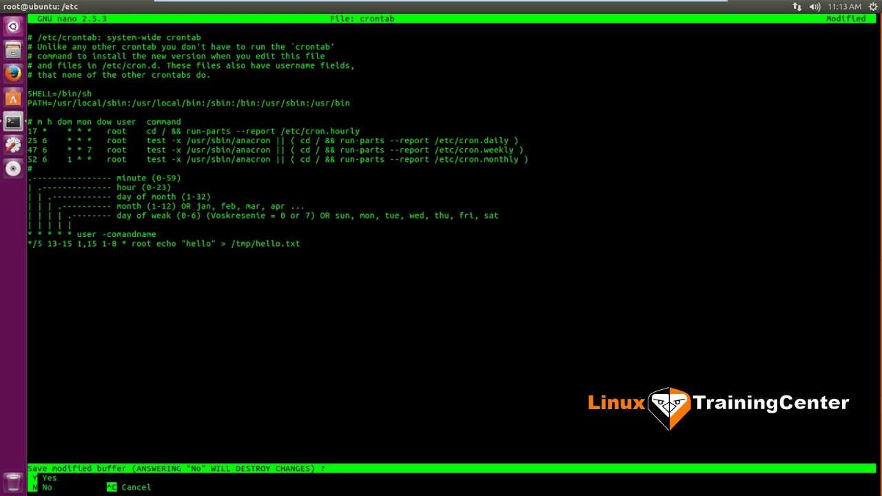 Как планировать задачи в linux с помощью cron и crontab - gadgetshelp,com