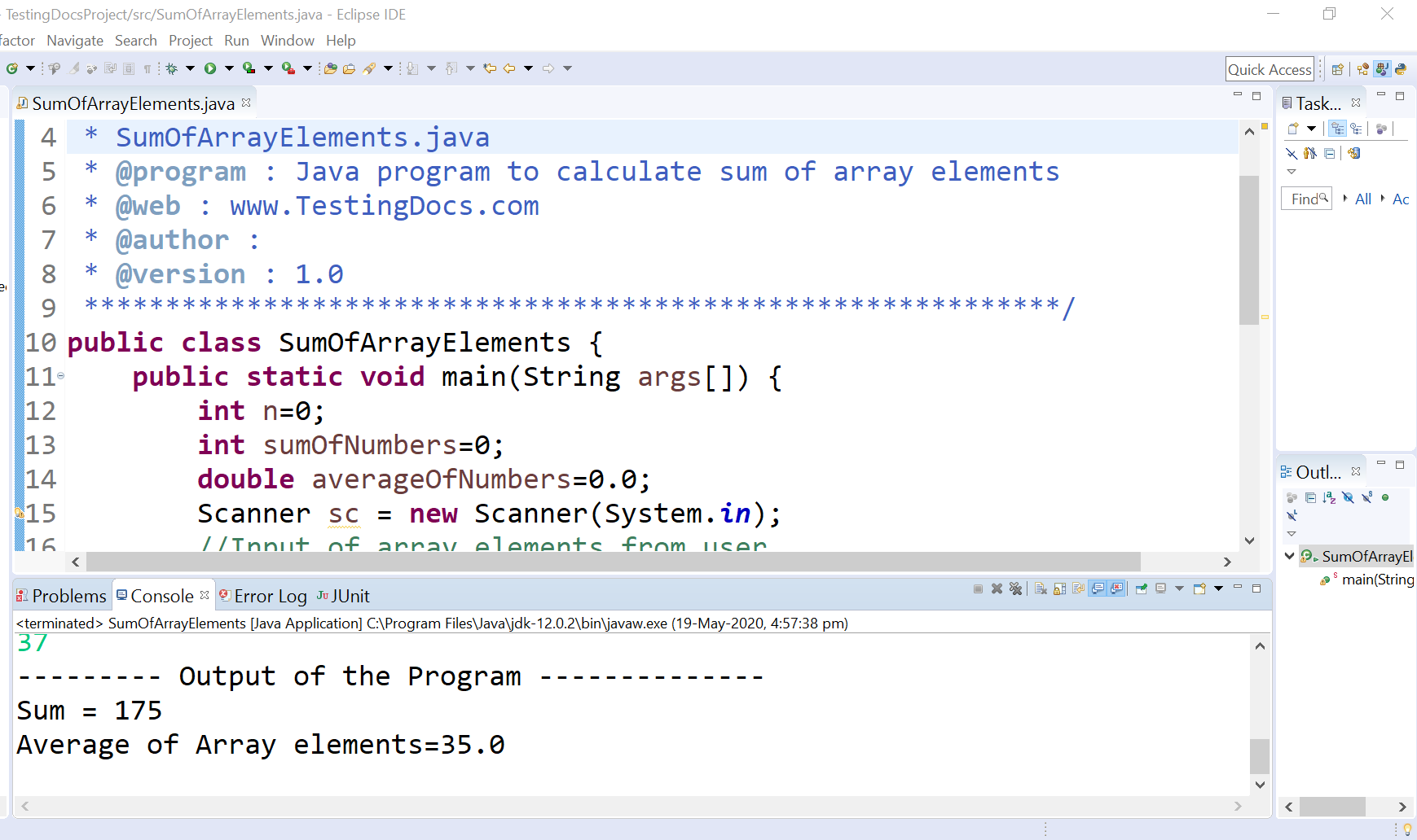 Среднее java. Array java. Sum java. Добавление элемента в массив java. Java программа.