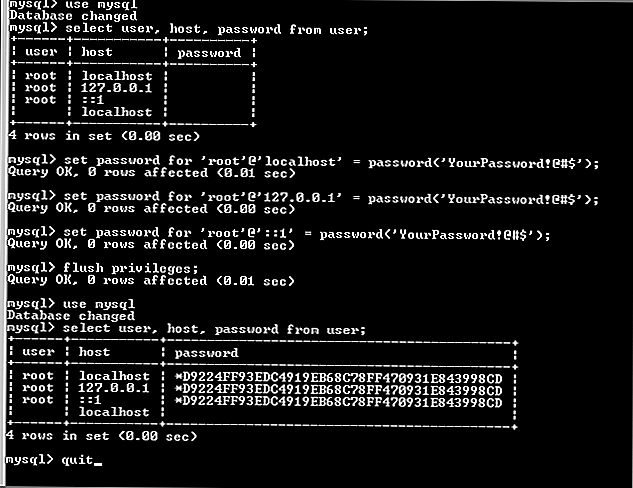 Mysql - какой пароль root по умолчанию для mysql 5.7 - question-it.com