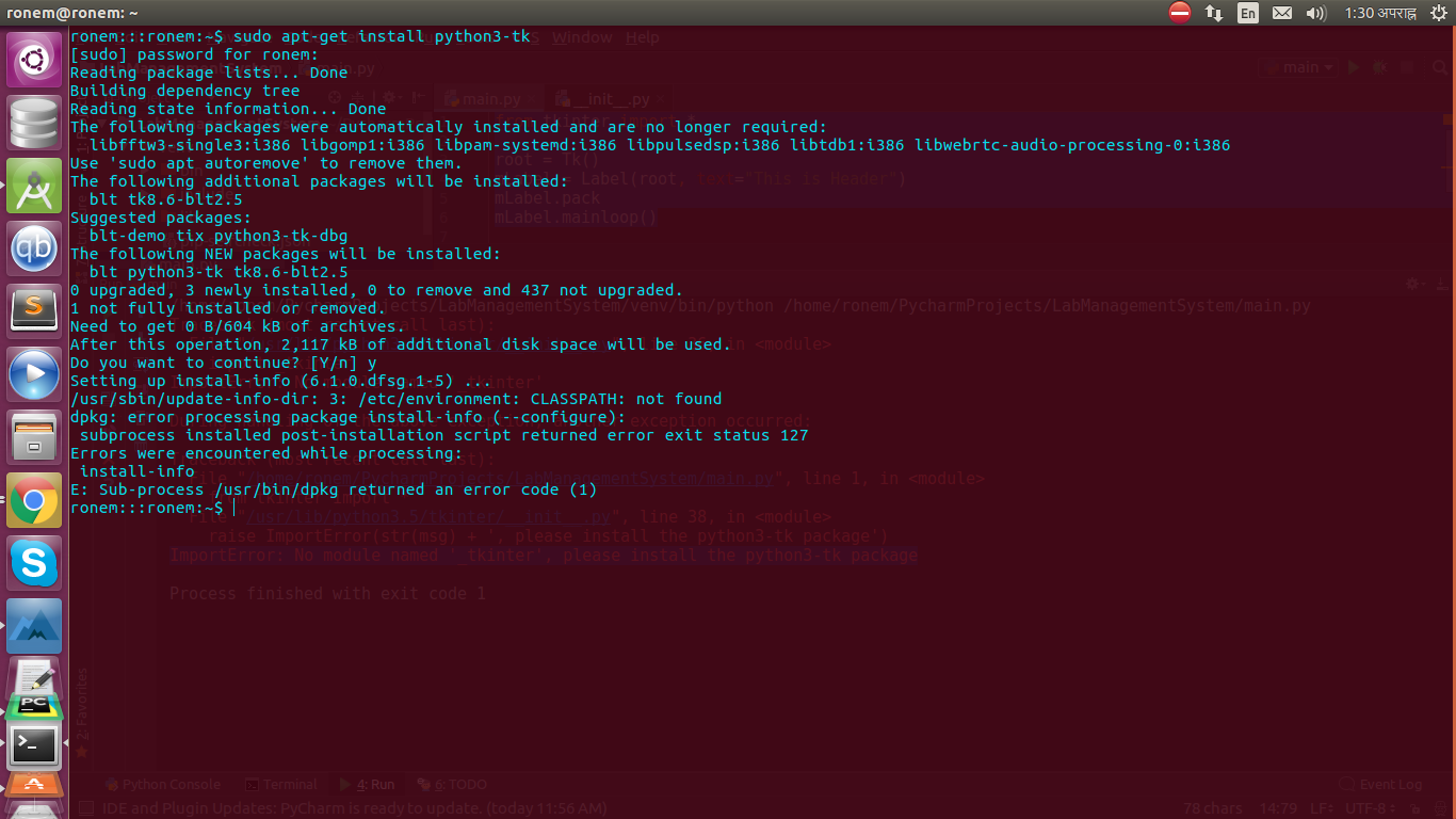 Tkinter установка. Pip install Tkinter. Установка Tkinter Python 3 Linux. Ubuntu install Tkinter.
