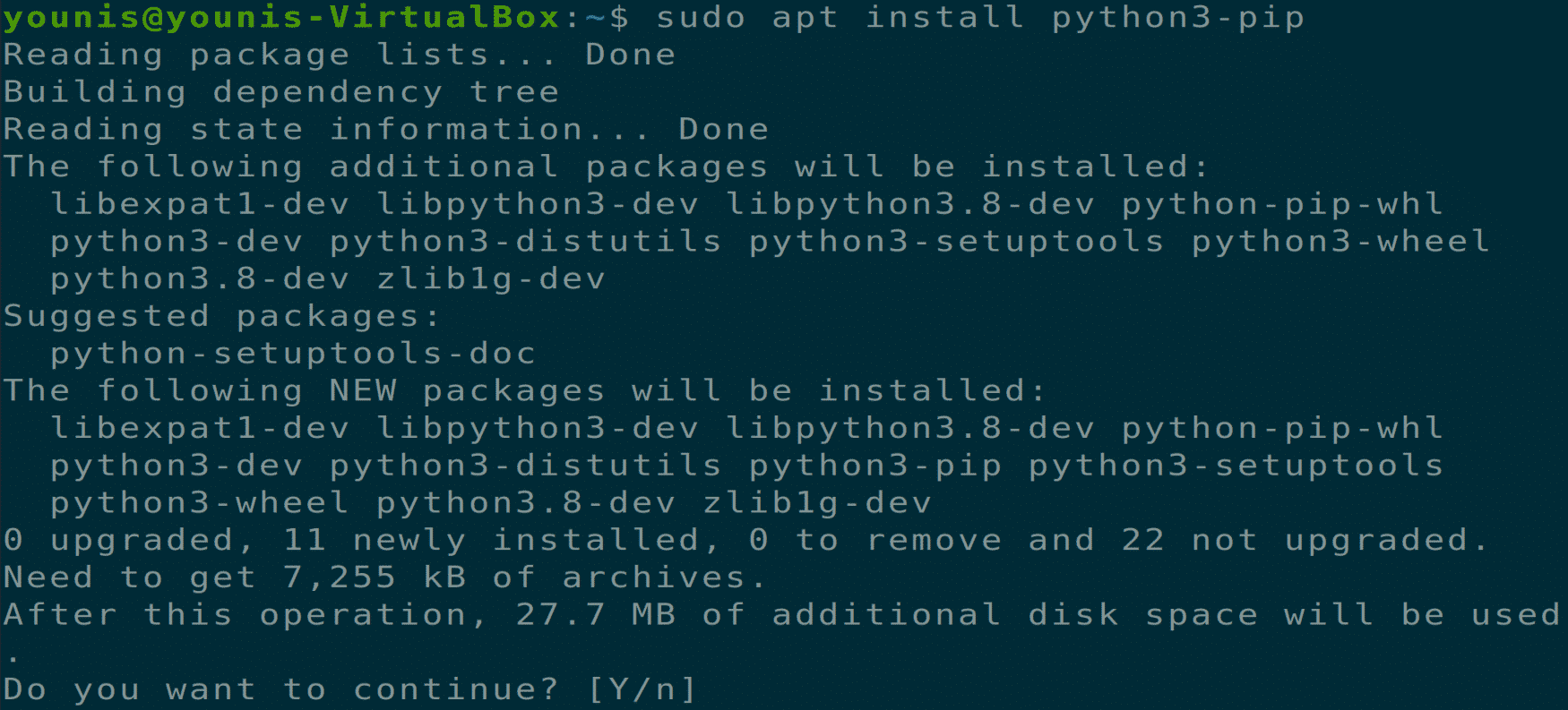 Как установить python 3.7 в ubuntu 18.04 - настройка linux